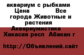 аквариум с рыбками › Цена ­ 15 000 - Все города Животные и растения » Аквариумистика   . Хакасия респ.,Абакан г.